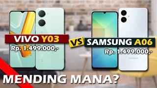 MENDING MANA? VIVO Y03 4G VS SAMSUNG GALAXY A06 4G  HARGA DAN SPESIFIKASI