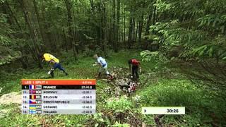 WOC 2014 Relay 12.07.2014 Orienteering Italy Swedish language