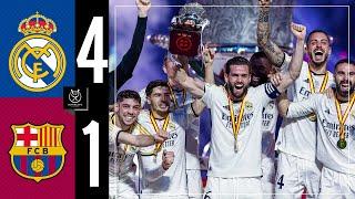 Real Madrid 4-1 FC Barcelona  HIGHLIGHTS  Spanish Super Cup final