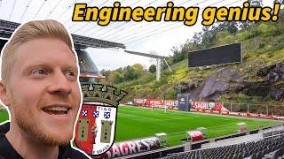 PRIVATE TOUR AT EUROPES BEST LOOKING STADIUM S.C. Braga Braga Municipal Stadium