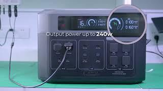 OUKITEL BP2000 & Micro-Inverter Setup