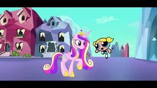 Princess Cadance Meets Bubbles