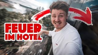 FEUER in unserem Roadtrip Hotel  AmerikaTrip EP.2