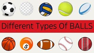 Different Types Of BALLS - English Vocabulary