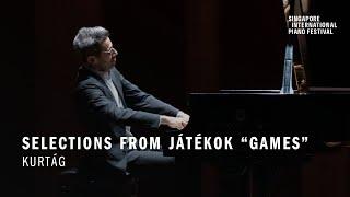 KURTAG Selections from Játékok- Jonathan Biss