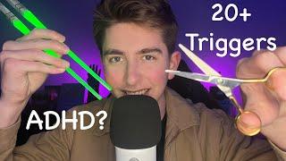 Get ASMR Tingles at 0723  ASMR for Those with ADHD 20+ Triggers
