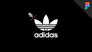 Figma Howto - Adidas Classic Logo Trefoil