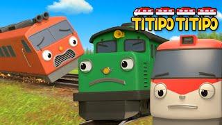 Titipo English Episodes l Diesel Help and save Titipo l S2 S1 compilation l Titipo Titipo