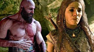 Kratos Tells Freya About His Dead Family In Greece Scene - God of War 5 Ragnarok PS5 4K 60FPS