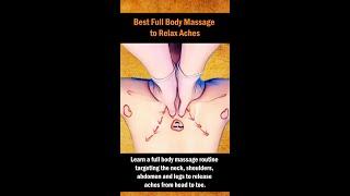 Best Full Body Massage to Relax Aches