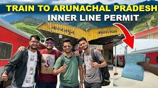 Itanagar Train Journey  Inner Line Permit full procedure  Arunachal AC express part 2