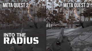 Into the Radius - Quest 2 vs. Quest 3 Graphics Comparison