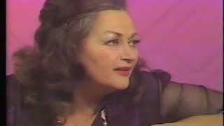 Yvonne De Carlo--1982 TV Interview Joe Franklin Show Tim Choate