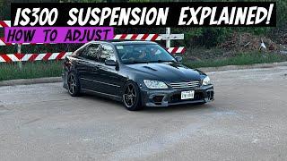 Lexus IS300 Suspension EXPLAINED