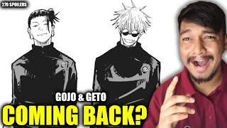 GOJO & GETO COMING BACK?  JJK Part 2?  JJK Chapter 270 Spoilers