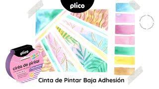 Cinta de Pintar Baja Adhesión Plico para proteger y enmascarar una lámina fácil