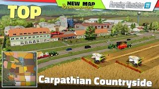 FS22  NEW MAP Carpathian Countryside - Farming Simulator 22 New Map Review