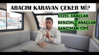 Aracım Çekme Karavan Çeker mi? Hangi Araçla Karavan Çekilir? Çekme Karavan Ağırlığı Ne Olmalı?