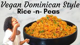 Vegan Dominican Style Rice & Peas