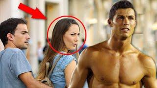 GIRLS REACTING TO CRISTIANO RONALDO SHIRTLESS IN PUBLIC