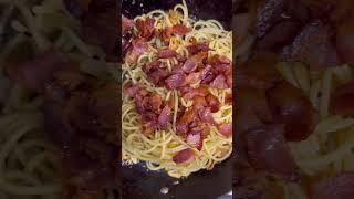 Aglio Olio with Bacon Zapp Zapp #YossieBistro