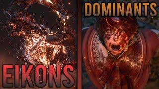 Final Fantasy 16 Eikons and Dominants - Whos Who