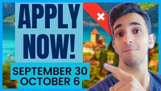 Currently Open Scholarships for International Students - September 30 - October 6