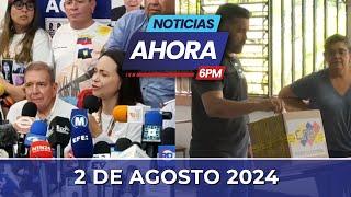 Noticias de Venezuela hoy en Vivo  Viernes 2 de Agosto de 2024 - Emisión Central - Venezuela