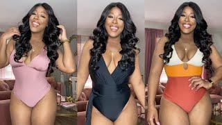 Swimsuit Try-On Haul  Summer 2022  MakeupMesha  Cupshe