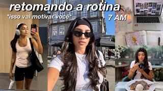 arrumando minha vida pós viagem  organização novos hábitos & rotina acordando ás 7AM