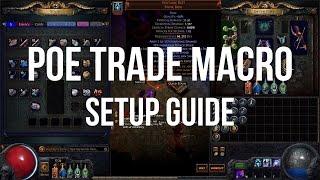 Path of Exile Trade Macro Setup Guide