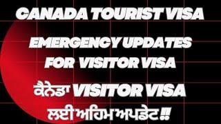 Canada Visitor Visa Updates 2024।Canada Tourist Visa।Canada Visitor Visa