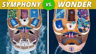 Wonder of the Seas or Symphony of the Seas Which ship should you pick?