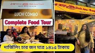 Sholo Ana Bangali Darjeeling  Tried Awesome Bengali Food in Darjeeling  Darjeeling Food Tour 