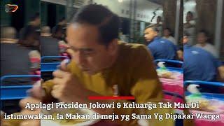 Diajak M Kaesang Presiden Jokowi Gak Mau Dibedakan Duduknya Pak Pele Smp Terkaget Cm Ini Presiden..