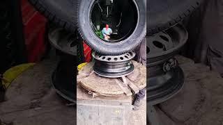 How they replace car tires?