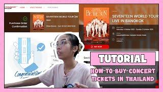 PH Carat Buying Ticket for Be The Sun in Bangkok - Tutorial