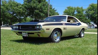 1970 Dodge Challenger TA Trans Am 340 Six Pak 4 Speed Cream & Ride My Car Story with Lou Costabile