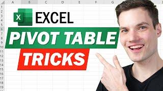 ‍️ Pivot Table Excel Tips & Tricks