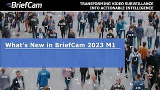 Whats New in BriefCam 2023 M1