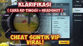 SHAFA DIMAS CHEAT SUNTIK VIP TERBARU? CARA KD TINGGI - PUBG MOBILE