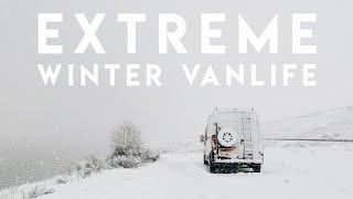 EXTREME  SCOTTISH WINTER VANLIFE