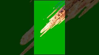 Realistic meteor green screen video 1 #cgi #sidefx  #shorts #short #shortvideo #shortsfeed #shorts