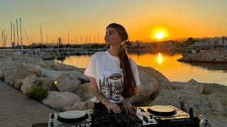 ARMINA - Live @ Larnaca  Zygi Marina   Melodic Techno & Progressive house DJ mix  4K