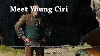 The Witcher 3 Wild Hunt - Meet Young Ciri