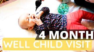 4 MONTH WELL CHILD CHECK  Health Assessment  Exam & Anticipatory Guidance