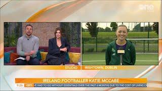 Ireland captain Katie McCabe joins Ireland AM for a chat