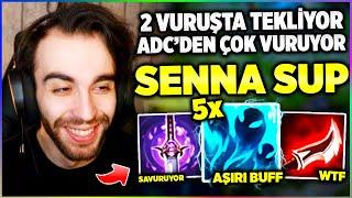 PASİFİ 5 KAT GÜÇLENDİ ADCSİNDEN DAHA ÇOK VURAN SUP MU OLUR?? SENNA SUP OYNANIŞ  Rasher