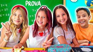 Amanda Ensina como ser Inteligente e um BOM AMIGO na escola  Ft. Jessica Sousa