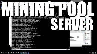 Crypto Mining Pool Server Setup Vlog #3